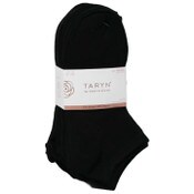 Wholesale - 10pk LADIES BLACK LOW CUT SOCKS SIZE 4-10 TARYN ROSE C/P 48, UPC: 662239092456